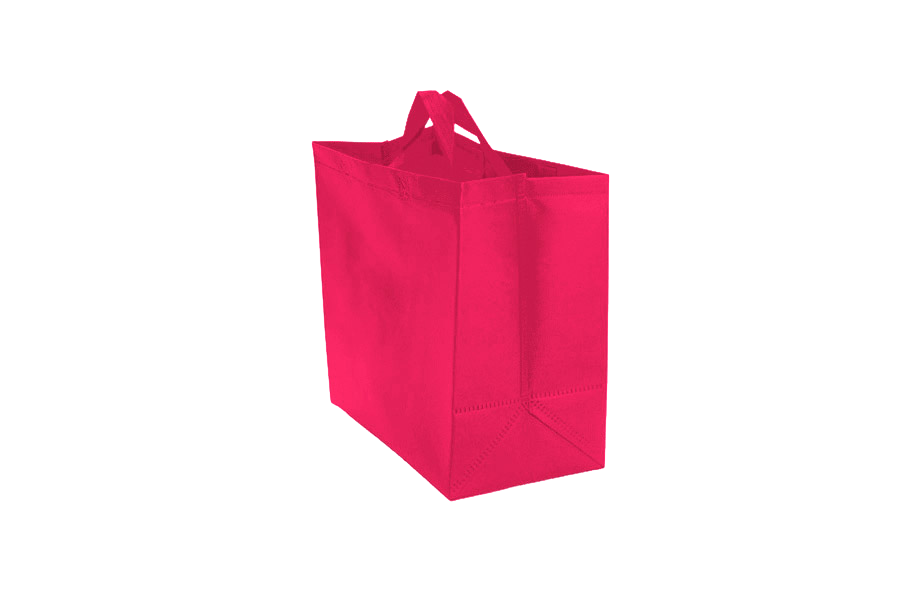 ; Sac Box Novotex 30+17x30cm 80gr. Bordeaux 200 uds.