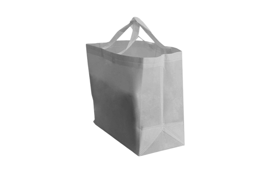 ; Novotex Box Bag 39+10x32cm 80gr. White 120 pcs.
