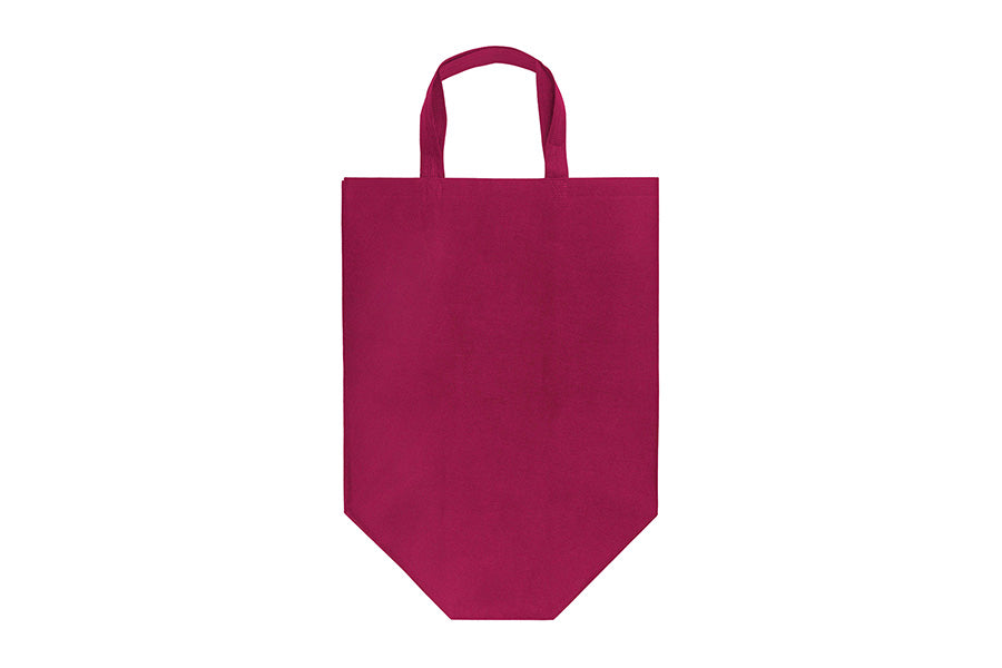 Bolsa Asa Plana Novotex 90g Burdeos 32+21x34 250ud