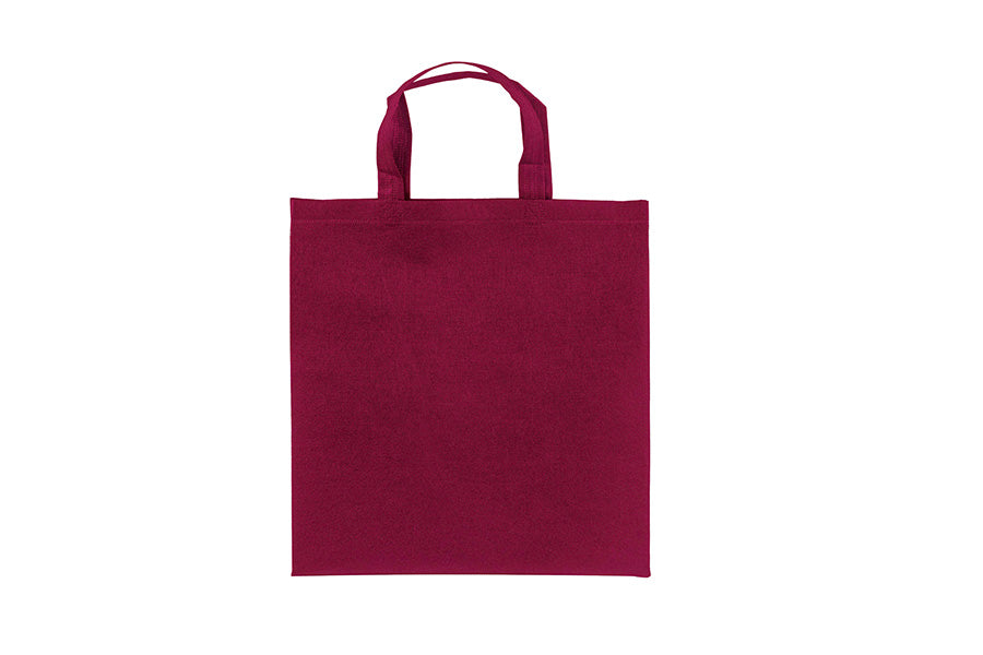 Bolsa Asa Plana Novotex 90g Burdeos 32+21x34 250ud