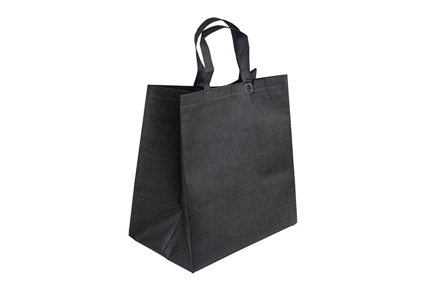 Bolsa Asa Plana Novotex 90g Negra 32+21x34cm 250ud