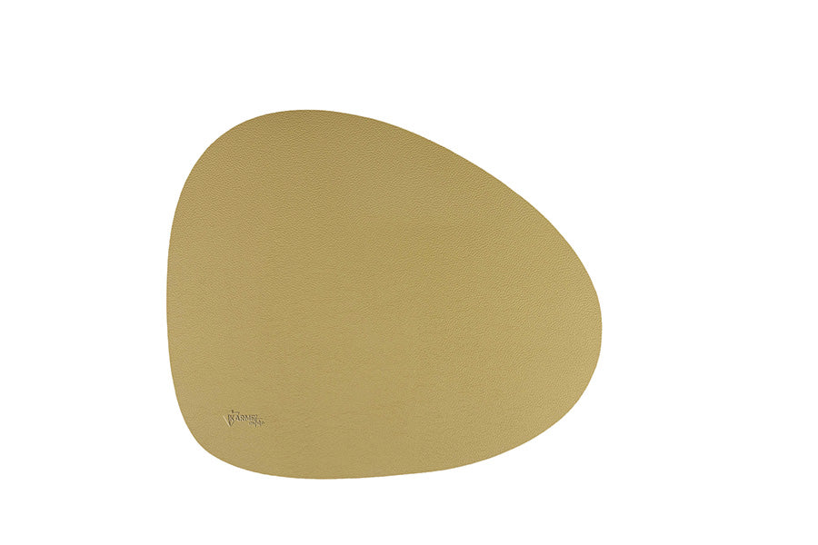 Mantel Polipiel Ovalado 37x43 Verde-Naranja (12pq x 12uds)