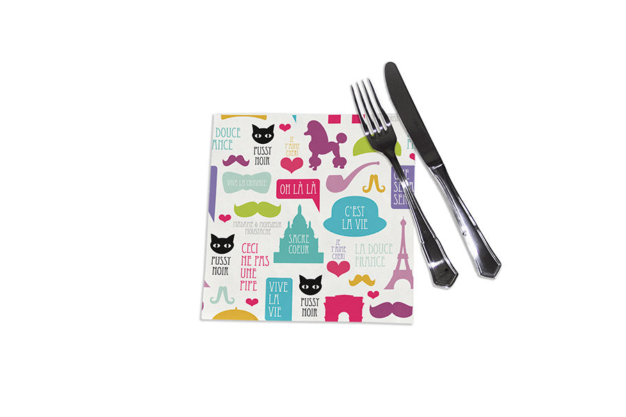 ; Serv. PP 40x40 Digital Print François 240 units.