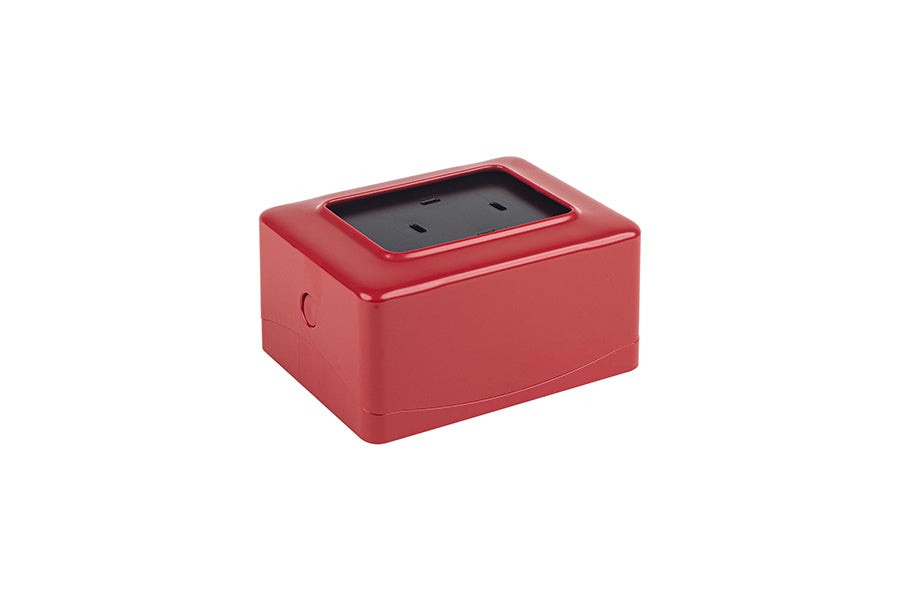 Servilletero Miniservi 17x17 Horizontal Rojo,