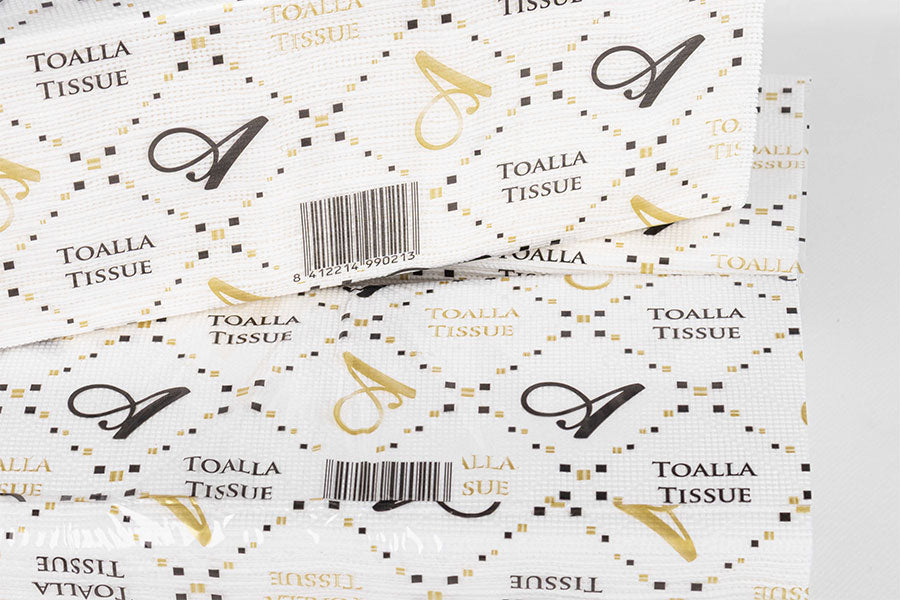 Tissue towel 2 layers 21x22cm 150 units