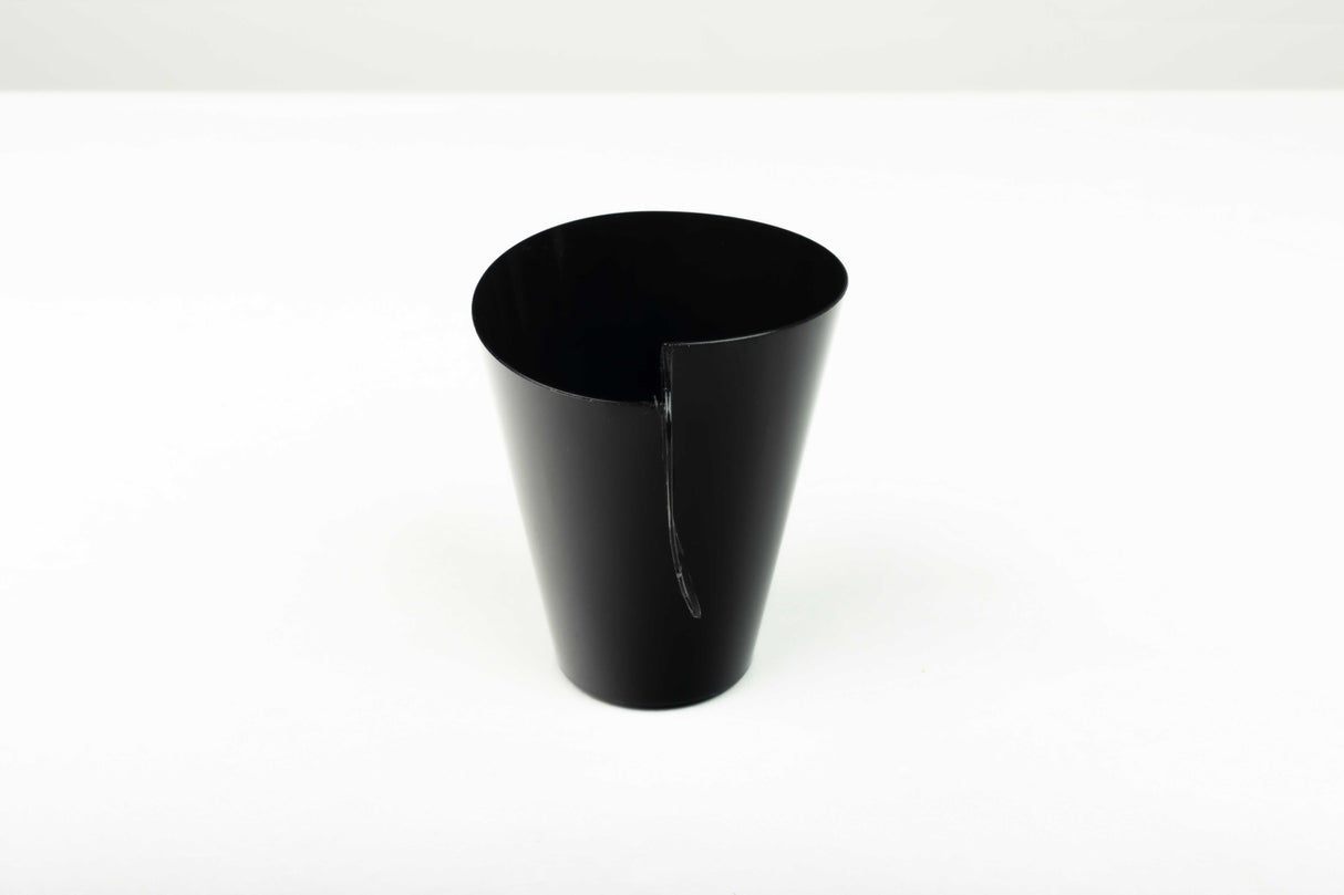 Taza Cappuccino PS Negro 12uds