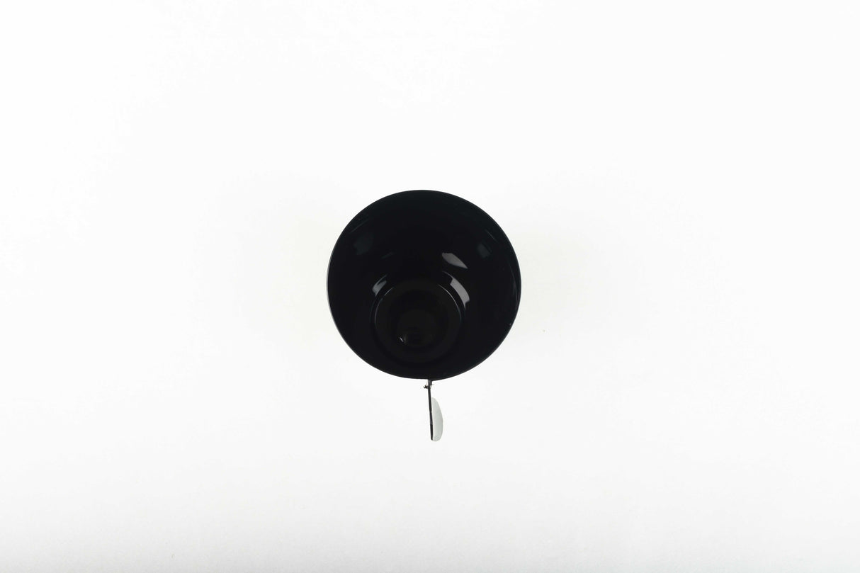 Taza Cappuccino PS Negro 12uds