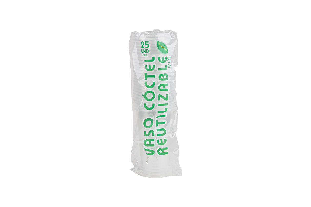 Vaso Reutilizable Eco Cocktail 470cc