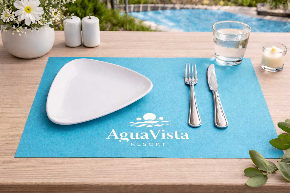 Air Soft Tablecloth 30x40 400 units. Turquoise