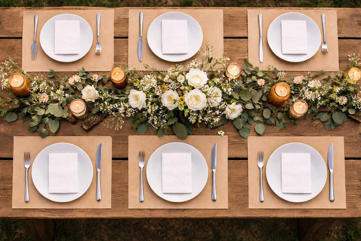 Air Soft Tablecloth 30x40 400 units. wood