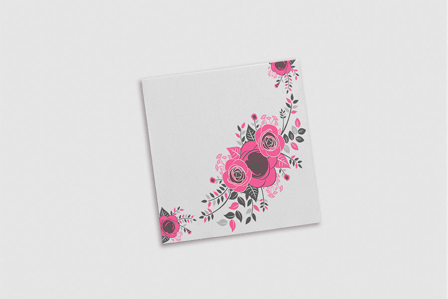 Servilleta Air Soft 40x40cm Deco. Bouquet, 600uds