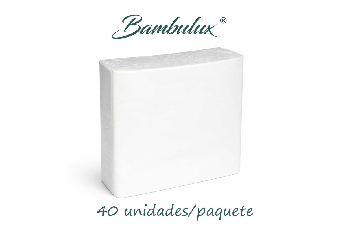 Servir. Bambulux 48x48cm 240uds Déco. Marea Bordeaux