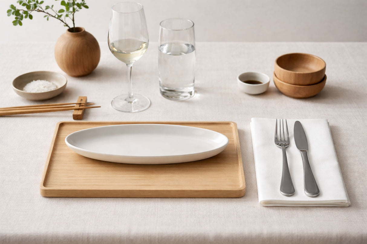 Servilleta Bambulux 48x48cm Pleg. 1/8 L, 240uds