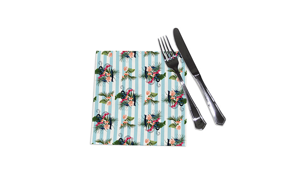 Servilleta Punta Punta 40x40cm Imp. Digital Ancora, 240uds