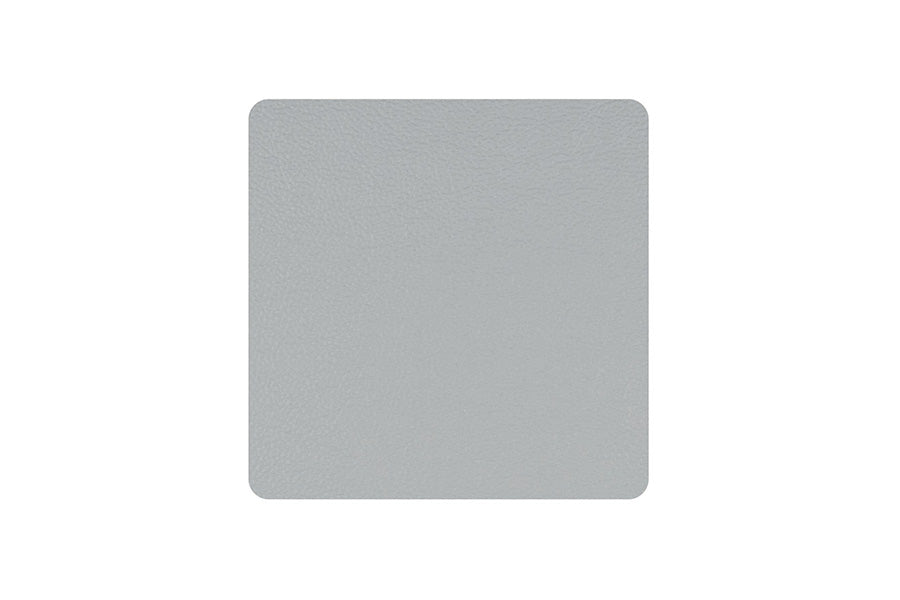 Posavasos Polipiel Cuadrado 10x10cm Gris-Negro (10pq x 6uds)
