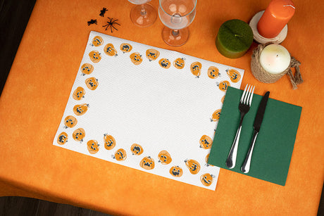 Halloween para hostelería: manteles y servilletas
