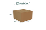 Servilleta Bambulux 40x40cm Deco. Yakarta Melocotón, 480uds