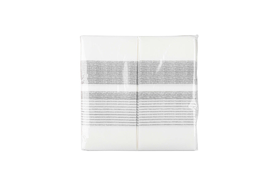 Servilleta Air Soft 40x40cm Pleg. 1/8 Deco. Amanecer Gris, 480uds