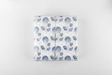 Servilleta Air Soft 40x40cm Pleg. 1/8 Deco. Cotó Azul, 480uds