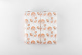 Servilleta Air Soft 40x40cm Pleg. 1/8 Deco. Cotó Naranja, 480uds