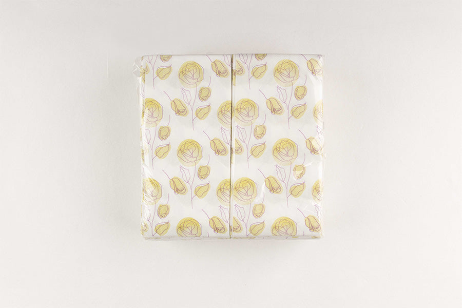 Servilleta Air Soft 40x40cm Pleg. 1/8 Deco. Cotó Verde, 480uds