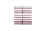 Servilleta Air Soft 40x40cm Pleg. 1/8 Deco. Guaret Burdeos, 480uds