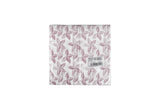 Servilleta Air Soft 40x40cm Pleg. 1/8 Deco. Leaf Burdeos, 480uds