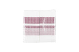 Servilleta Air Soft 40x40cm Pleg. 1/8 Deco. Amanecer Burdeos, 480uds