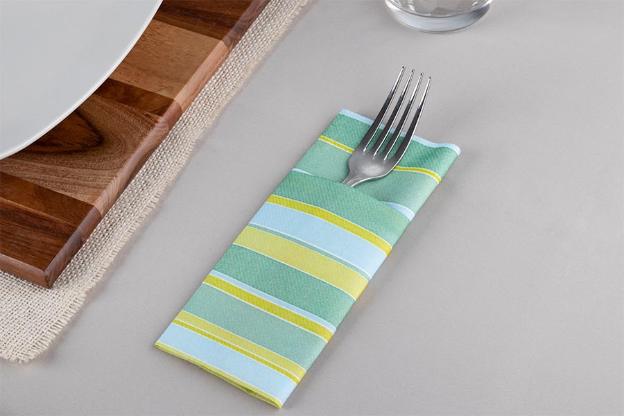 ; Kanguro Air Soft 40x40 480ud Deco. Green Border