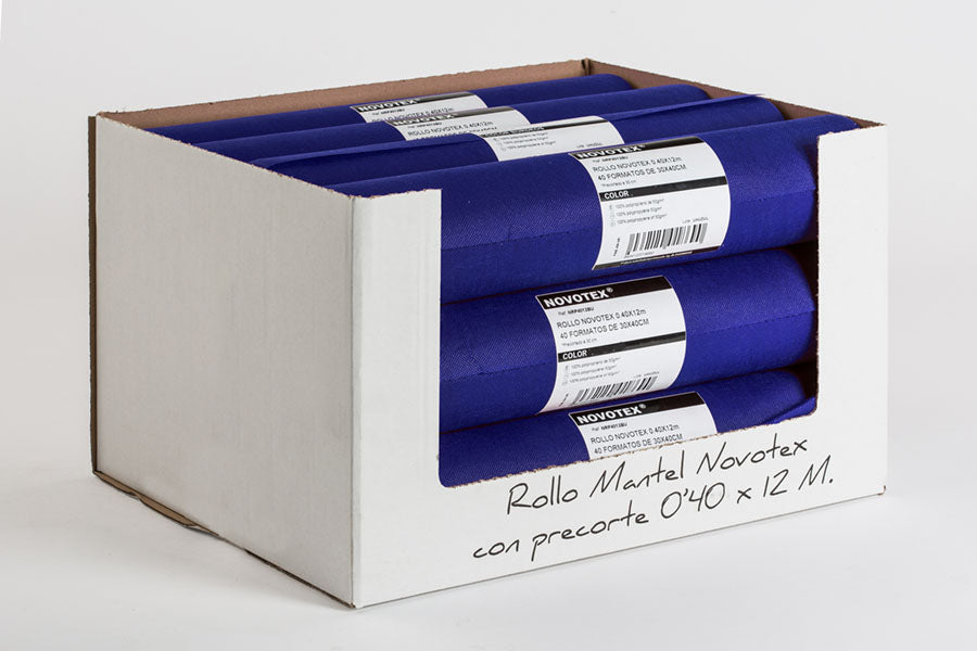 Rouleau de nappe Novotex 0,40 x 12 m prédécoupé 