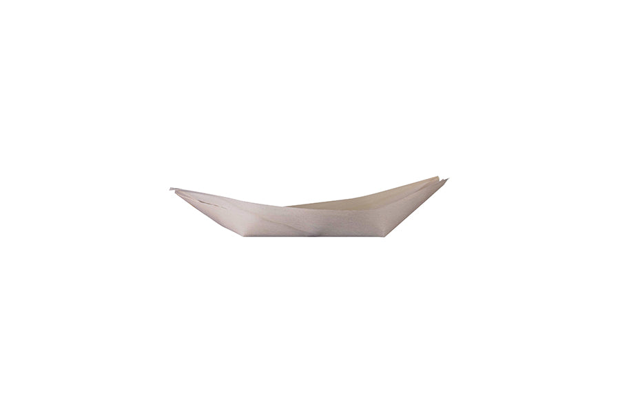 Barqueta de madera 200ml 17x8,5x2cm