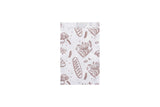 Bolsa Papel 12+6x20cm 40gr. Blanco Deco. Bakery