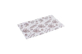 Bolsa Papel 18+7x32cm 40gr. Blanco Deco. Bakery
