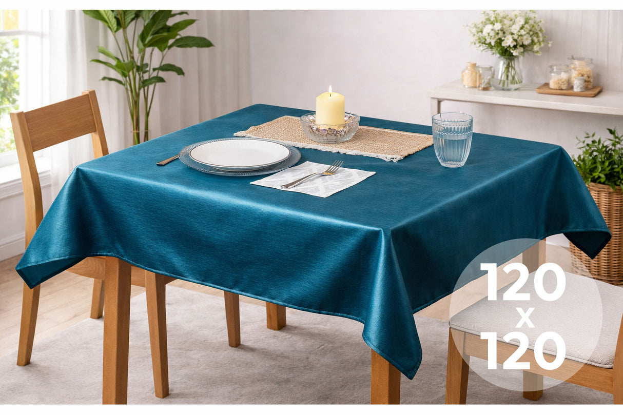 Mantel Extratela Alba Plus 120x120cm Azul (Confeccionado a 116x116cm)
