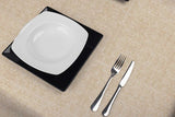 Tablecloth Air Soft 100x100 Dob 1/8 100 units Deco. Capri Terra