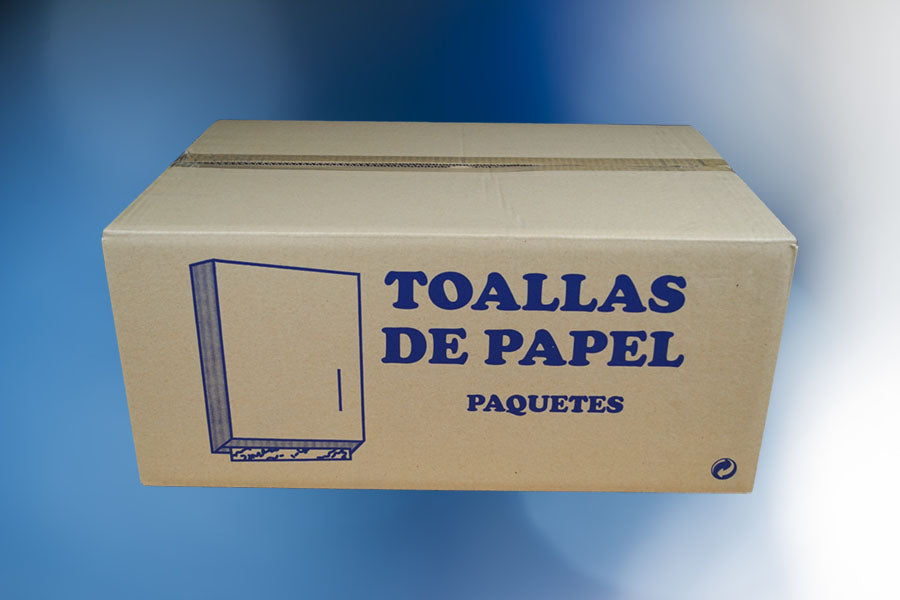 Toalleta Natural 1 capa 22x22cm. 24paq. 180uds.