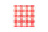Serv. 20x20 PP 100ud. 30pq. Blanca Deco Vichy Rouge