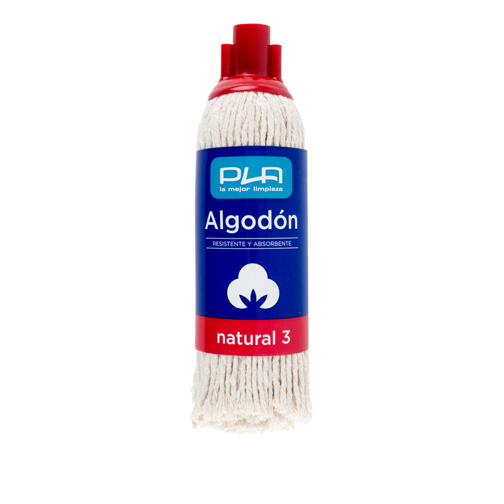 Fregona Algodón Crudo Nº3, 200gr.