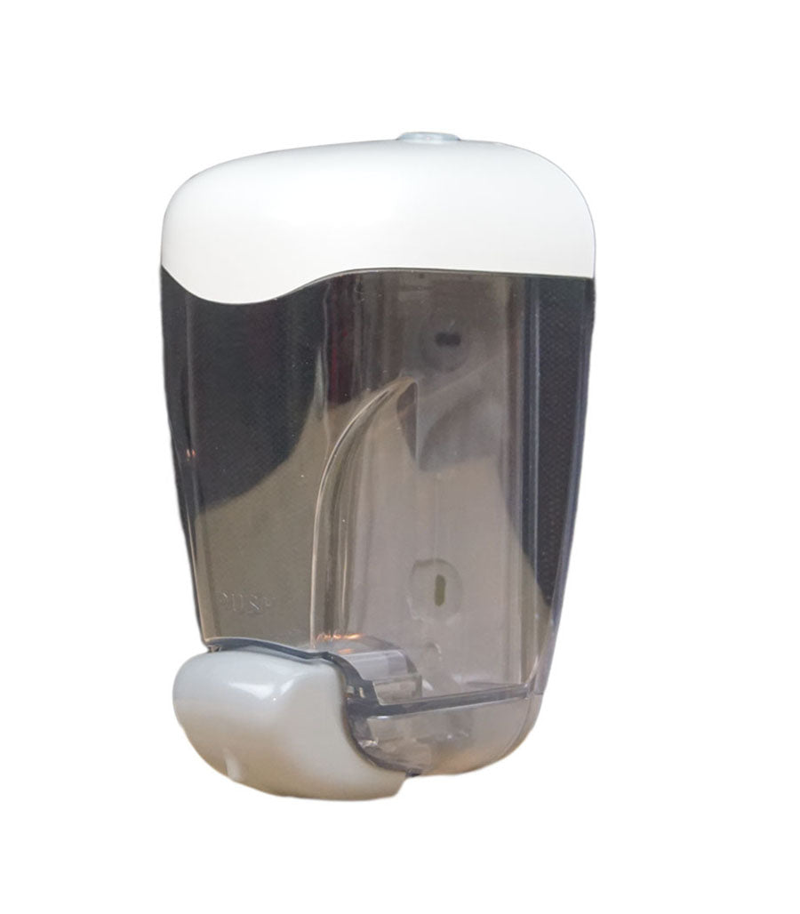 White ABS Liquid Soap Dispenser Push 800ml