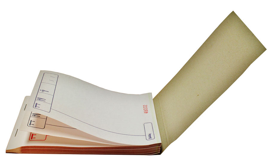 Triplicate order book 10x15cm 10 units.
