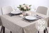 Mantel Extratela Alba Plus 100x100cm Flores (Confeccionado a 96x96cm)