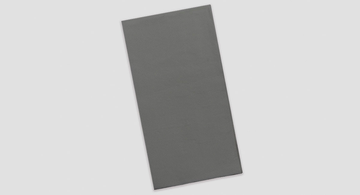 Servilleta 30x40 Punta-Punta 50ud. 48paq. Gris