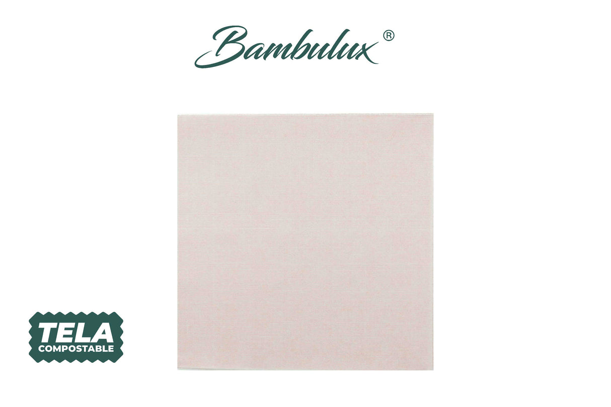 Servilleta Bambulux 48x48cm Deco. Capri Melocotón, 240uds