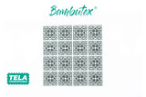 Servilleta Bambutex 48x48cm Deco. Azulejo Negro, 300uds