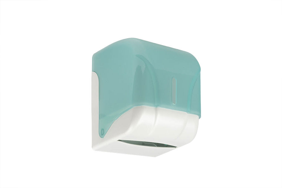 Disp. Papel Higiénico Hoja-Hoja ABS Verde