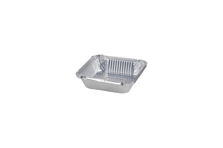 Envase Aluminio Cuadrado 650ml, 1000uds