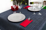 Rollo Mantel Novotex 1,20x50m Prec. 40cm Negro Deco. Basic