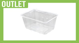 ; Heat-sealable Container -PP- 1,500cc 50 units (-5ºC to +120ºC)