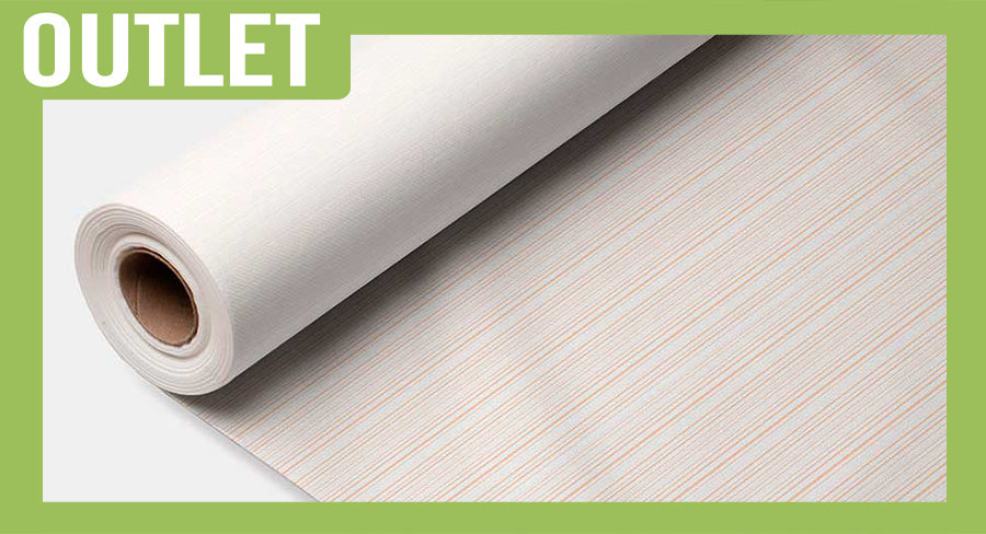 ; Rollo Mantel Air Soft 1,20x25m Deco. Basic Naranja