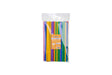 Pajita PP Flexible Reutilizable 230x6mm Surtido Colores, 100uds x 50pq
